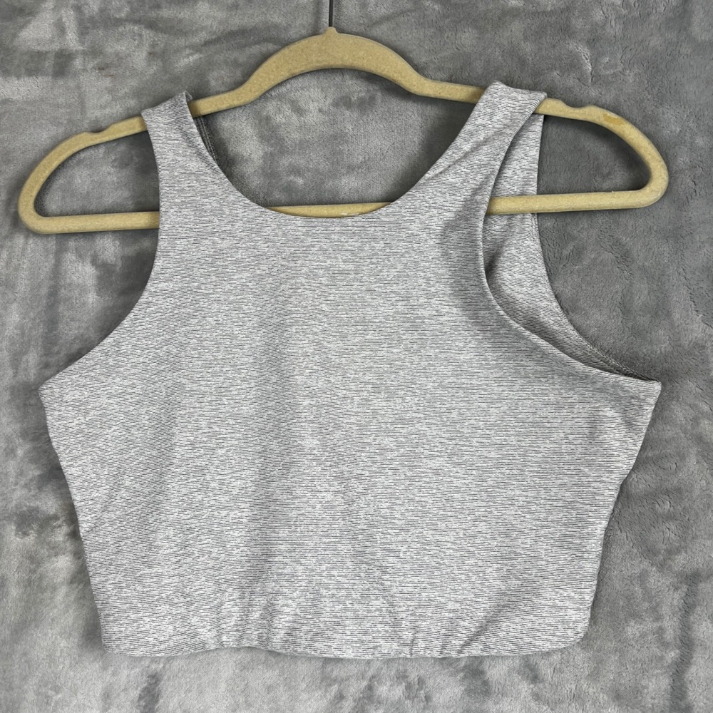 Outdoor Voices Two Tone Colorblock Crop Tank Top Athletic Gym Workout Size M‎